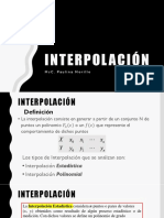 Interpolacion - 1 de 3