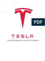 Tesla - Marketing and Statistics