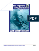 El Modelo Argentino para el Proyecto Nacional