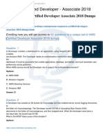 Aws Certified Developer Associate 2018 PDF