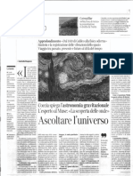 Ascoltare L'universo Corriere Trentino