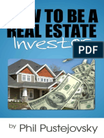 How To Be A Real Estate Investo - Phil Pustejovsky PDF