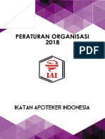 Pedoman Organisasi Apoteker Tahun 2018