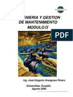 Manual Ingenieria y Gestión de Mantenimiento Modulo II PDF