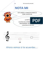 Pintar Nota Mi y Sol I PDF