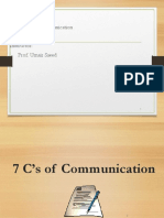 7 C's of Communication
