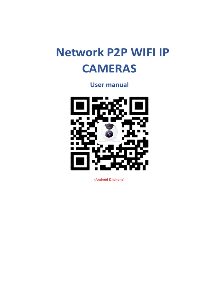 IPCam Use Guide PDF Mobile App Wi Fi