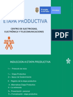 Etapa productiva SENA: Aplicación práctica