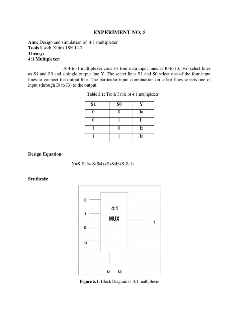 Exp 5 | PDF | Electronic Design | Digital Technology