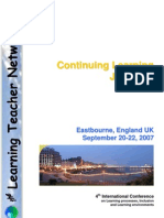 Eastbourne 2007 Conference Brochure