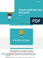 Kel. 1 Proses Sosial Dan Interaksi Sosial