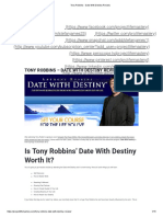 Tony Robbins - Date With Destiny Review