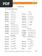 EMC Formulas and Equations PDF