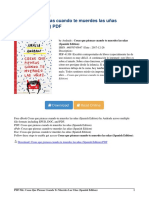 Cosas Piensas Cuando Muerdes Spanish PDF A9e3afb1d PDF