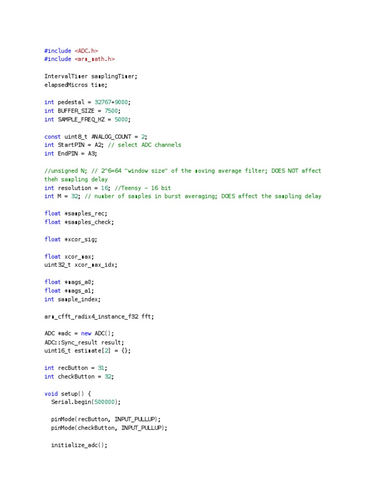 Howto Use ADCin CPP PDF Computer Engineering