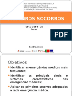 Primeiros socorros: curso de formação sobre emergências médicas