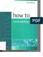 How To Teach Speaking