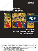 booklet INEDIT [1998 · W 260084] Bangladesh. Orgues-à-bouche rituels des Murung [Reissue 2001]