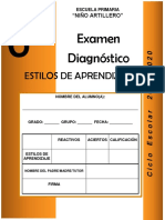 Estilo de Aprendizaje Predominante 2019-2020