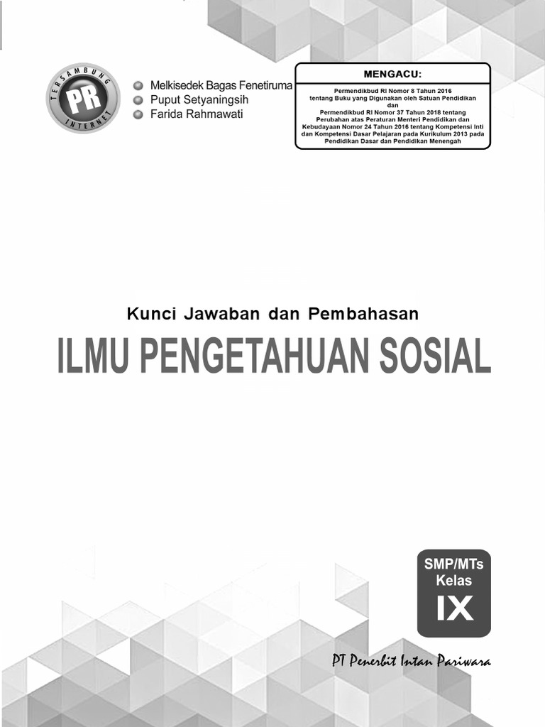 01 Kunci Ipr Ips 9 Edisi 2019