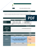 Agenda de Actividades Proximidad Social