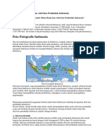 Bentuk Muka Bumi Dan Aktivitas Penduduk Indonesia
