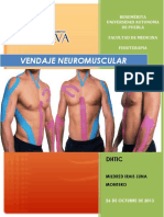 Vendaje neuromuscular: beneficios y aplicación