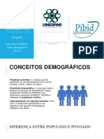 Indicadores Demograficos