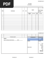 Sample Canvass Sheet