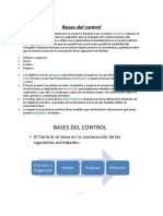 Bases del control organizacional en 4 pasos