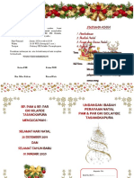 Undangan Natal Pam Par 2019