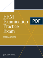 FRM 2013 Part 1 Practice Exam