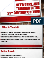 Trends, Networks, and Critical Thinking in