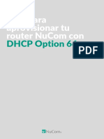 Autoprovisionamiento DHCP Option 66