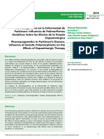 Farmacogeneacutetica en La Enfermedad de Parkinson Influencia de Polimorfismos Geneacuteticos Sobre Los Efectos de La Terapia Dopa