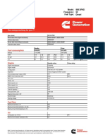 888DFHD_1000Kva. Fuel consumption