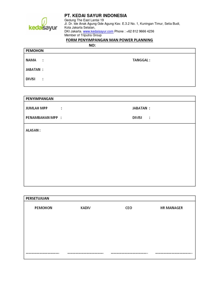 Form Penyimpangan MPP | PDF