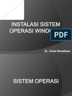 Instalasi Sistem Operasi Windows