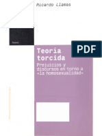 Ricardo Llamas, Teoría torcida, Prejuicios y discursos en torno a «la homosexualidad» 