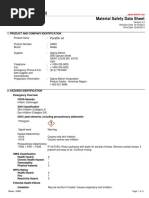 MSDS Paraffin-Oil