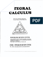 Learn integral calculus formulas