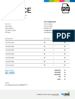 PDF PDF Invoice2