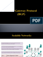 Week 9 - 10 Border Gateway Protocol (BGP) Lecture