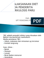 Penatalaksanaan Diet Pada Penderita Tuberkulosis Paru