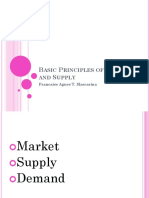 Basic Principles of Demand and Supply