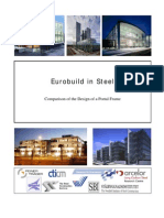 Comparison of The Design of A Portal Frame