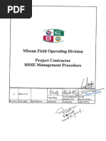 CMIT-000-FCD-00 08-000002-0 Project Contractor HSSE Management Procedure...