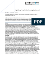 Feature Detection for Digital Images Using Machine Learning Algorithms and Image Processing.pdf