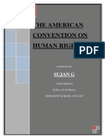 American Convention On HR