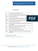 Liste Präpositionen Mit Akkusativ PDF